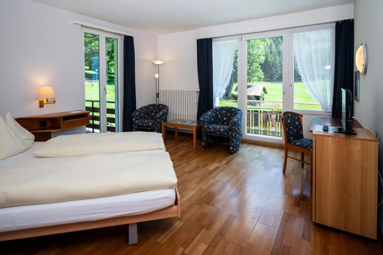 Hotel Berghaus Wengen Luaran gambar