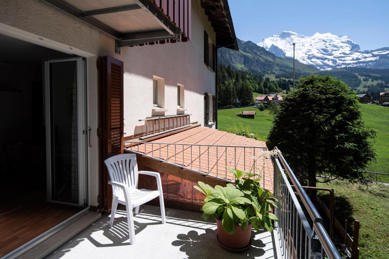 Hotel Berghaus Wengen Luaran gambar