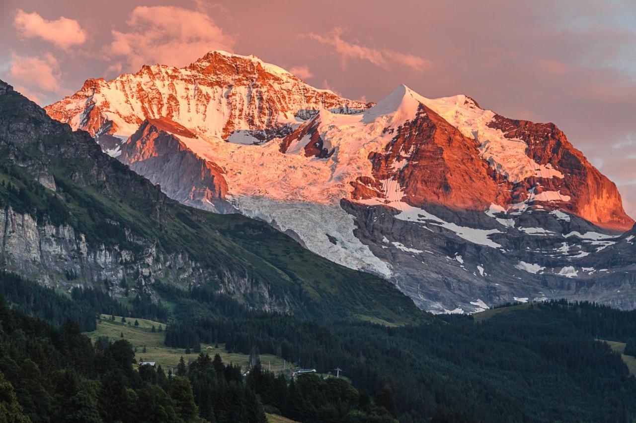 Hotel Berghaus Wengen Luaran gambar