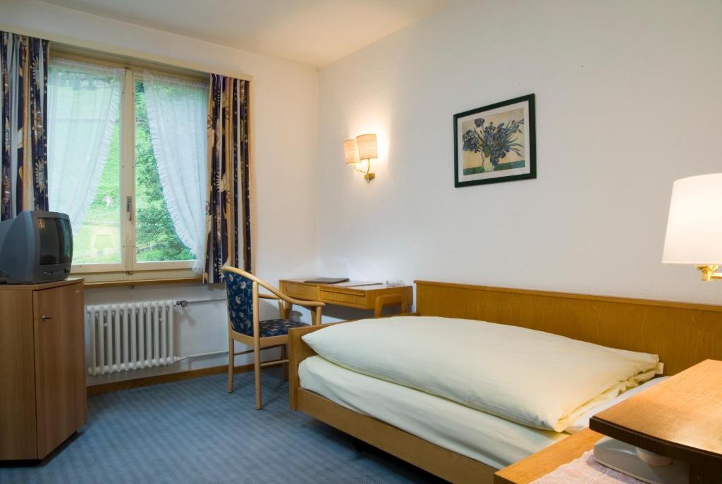 Hotel Berghaus Wengen Bilik gambar