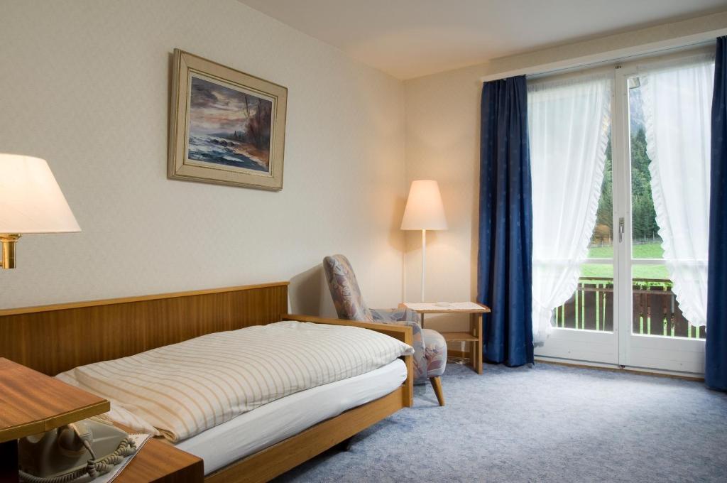 Hotel Berghaus Wengen Bilik gambar