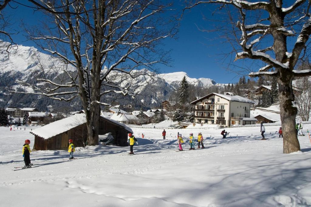 Hotel Berghaus Wengen Luaran gambar